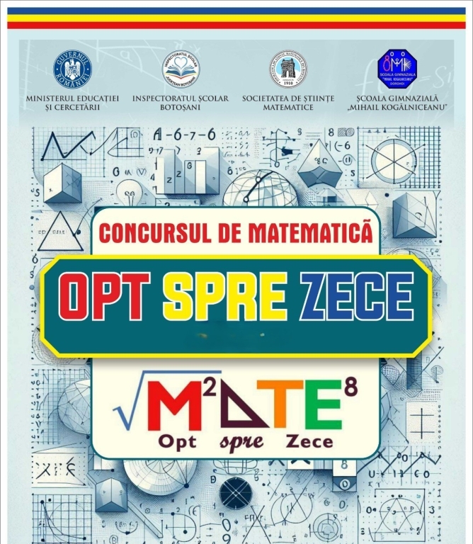 Concursul „Opt spre Zece” 2026