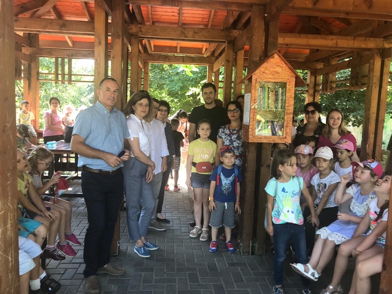 „Cholet – Parcul cu povești” - Invitație la lectură în natură – FOTO