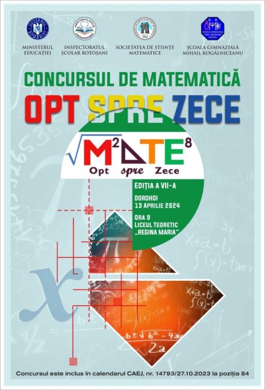 Concursul „Opt spre Zece” 2024